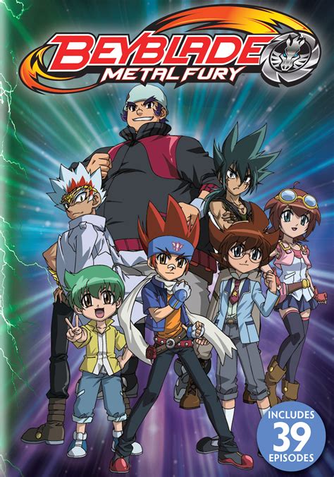 Beyblade Metal Fury DVD 